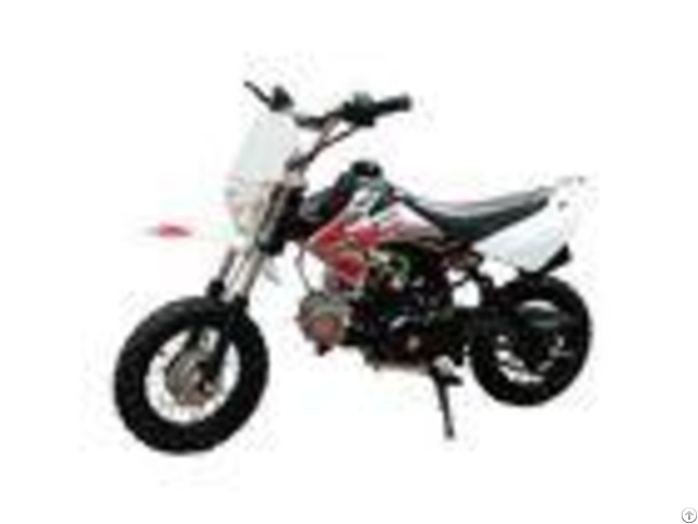 125cc Air Cooling Engine Gas Dirt Bikes Drum Brake 55km H Max Speed