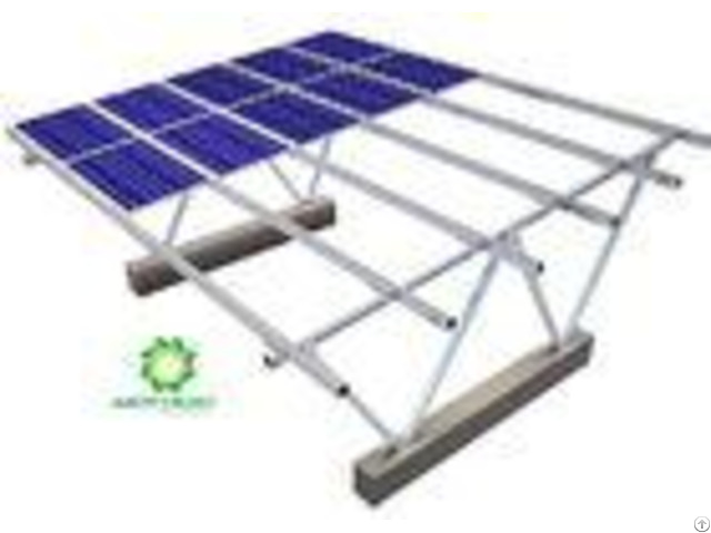 Photovoltaic Panel Carport Solar Systems 10 Years Warranty Al 6005 T5 Material