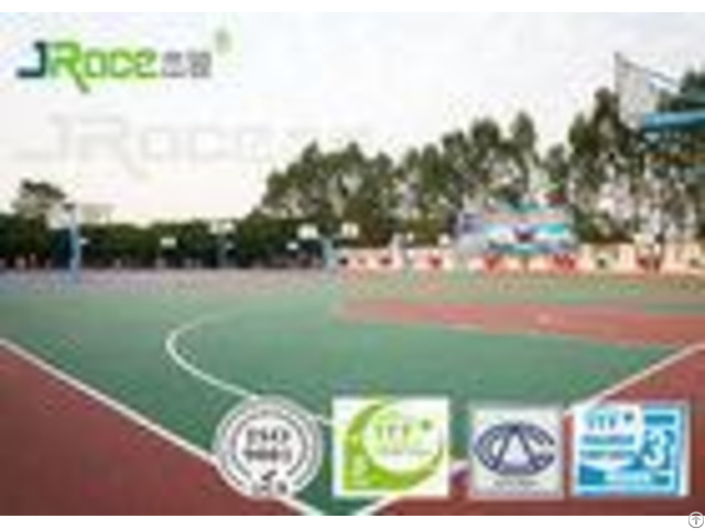 Anti Dirt Athletics Running Track Surface Epdm Seamless Flooring 3 8mm Thickness