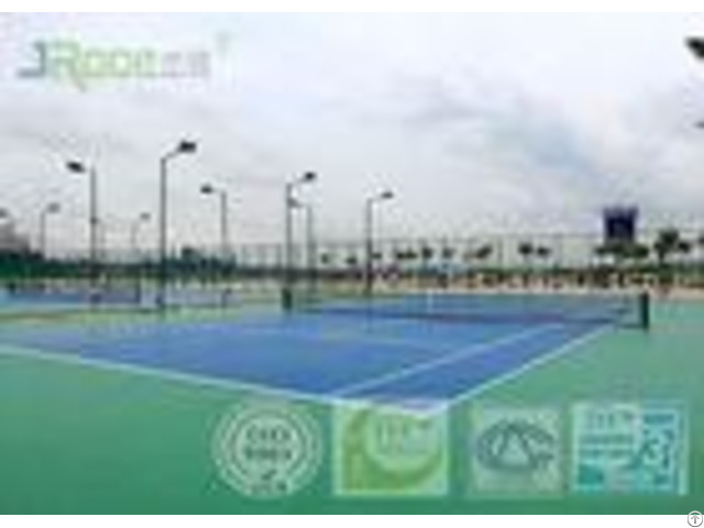 Indoor Outdoor Acrylic Tennis Court Flooring Materials Seamless Design