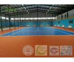 Professional Outdoor Acrylic Tennis Court Surface 2 7 Mm Thickness Customized