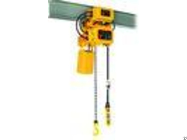 220v 440v Electric Chain Hoist Leading Crane Steel Material 3m Standard Lifting Height