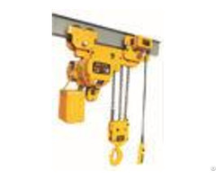 Low Headroom Electric Chain Hoist Customized Request For Lifting Goods