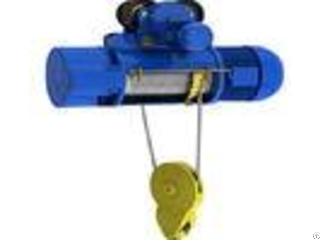 Single Rail Crab Electric Wire Rope Hoist 220v 440v For Mining Industry