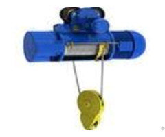 Single Rail Crab Electric Wire Rope Hoist 220v 440v For Mining Industry