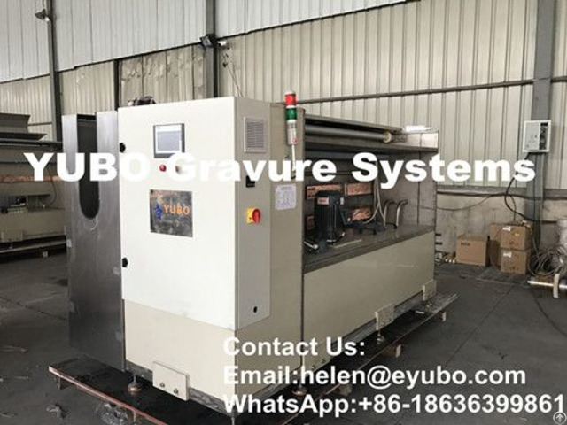 Galvanic Tank Good Conductivity Gravure Cylinder Copper Plating Machine