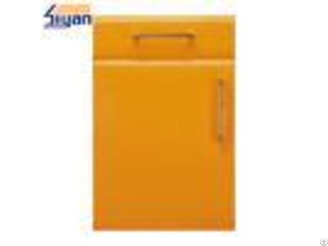 Solid Color Modern Kitchen Cabinet Doors Smooth Surface With 15mm 25mm Thickness