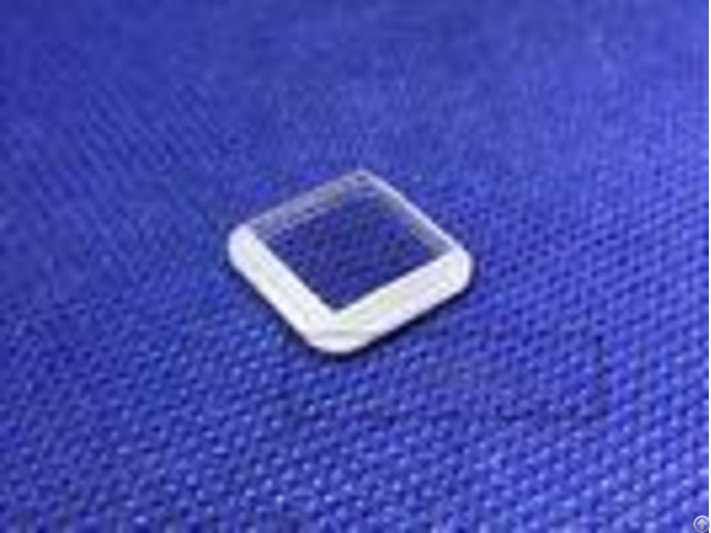 Al2o3 Crystal Sapphire Cover Glass Double Side Polished Customized Shape