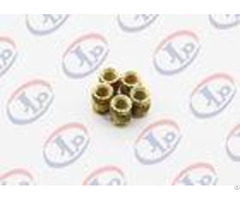 High Precision Lathe Machining Parts Small Brass Knurling Inserts