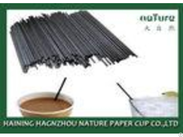 Coffee Paper Cup Hot Beverage Straws Heat Insulation With Sgs Approval