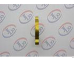 Irregular Size High Precision Machining Parts Gold Aluminum Fixed Washer