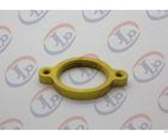 Small Golden Custom Cnc Aluminum Partsaluminum Washers0 1 Mm Tolerance