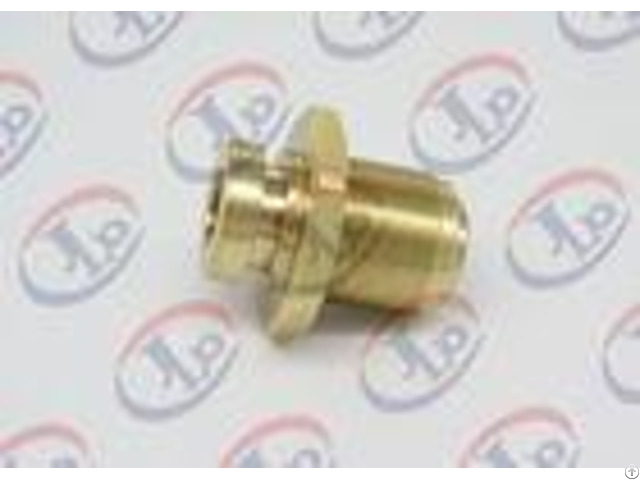 Copper Hexagon Bolt Cnc Machining Parts With Internal And External Thread