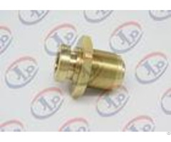 Copper Hexagon Bolt Cnc Machining Parts With Internal And External Thread