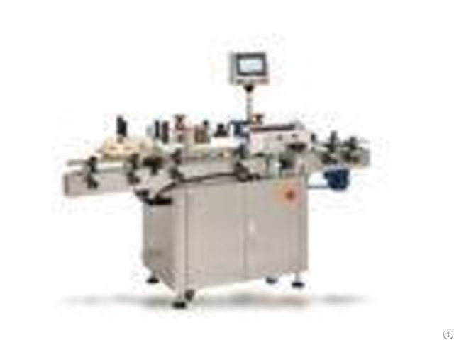 Wrap Around Automatic Labeling Machine High Precision For Square Flat Bottle