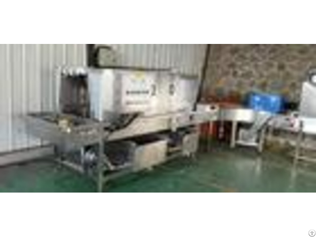 Crate Washing Machine Fruit Canning Equipment Stable Operation For Disinfection