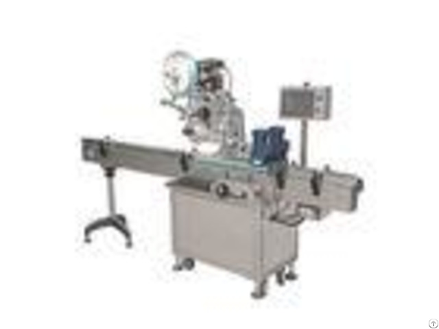 Plane Flat Surface Automatic Labeling Machine High Speed Stainless Frame