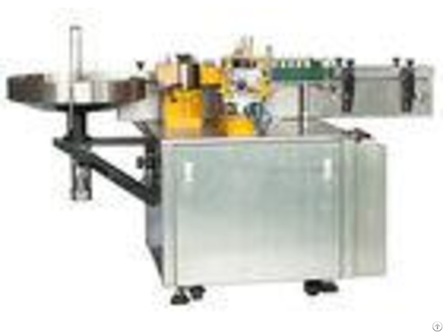 Pharmaceuticals Cold Glue Labeling Machine Conical Round Bottle Labeler
