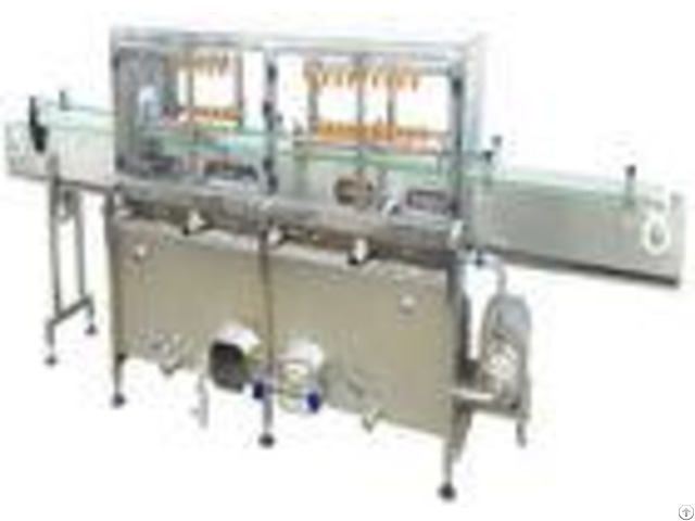 Glass Bottle Canning Factory Equipment Filled Can Washing Machine