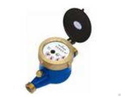 Plastic Brass Housing Multi Jet Water Meter Magnetic Drive Dn15 25 Anti Frog