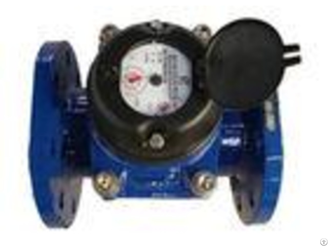Flange Port Industrial Water Meter Positive Displacement Dn50 Dry Dial