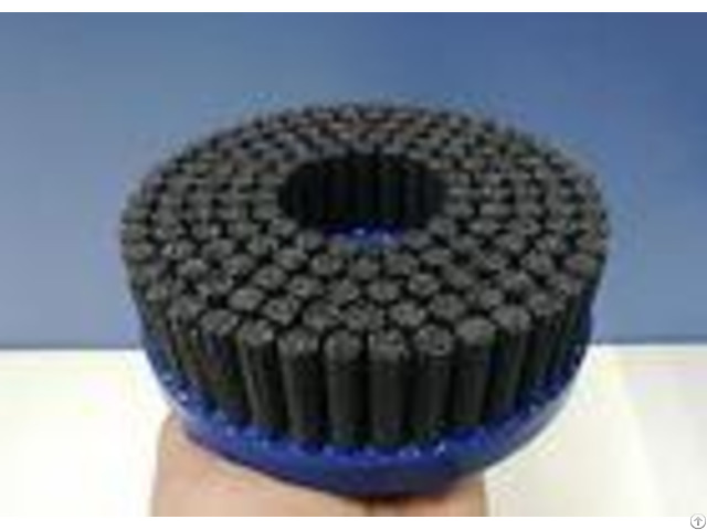 Surface Finish Cnc Deburring Brushes Nylon Cup Brush 1 0 Mm Bristle Dia