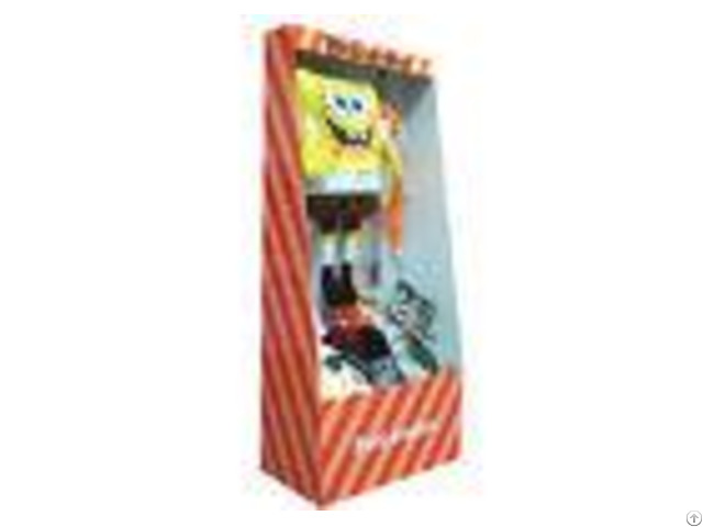 Pos Corrugated Cardboard Display For Doll Racks Entd036 With Ink Water Printing