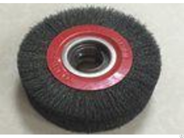 Industrial Steel Circular Wire Wheel Cleaning Brush For Bench Grinders