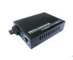 Ce Certification 10m 100m Fiber Optic Media Converter Single Mode 1310nm 20km Sc