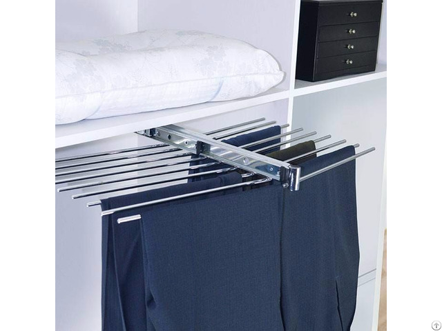 Top Mounted Pull Out Trousers Rack