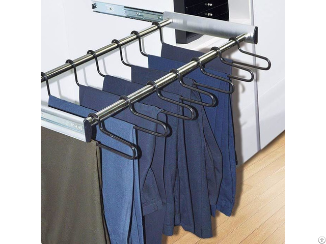 Adjustable Pull Out Trousers Rack