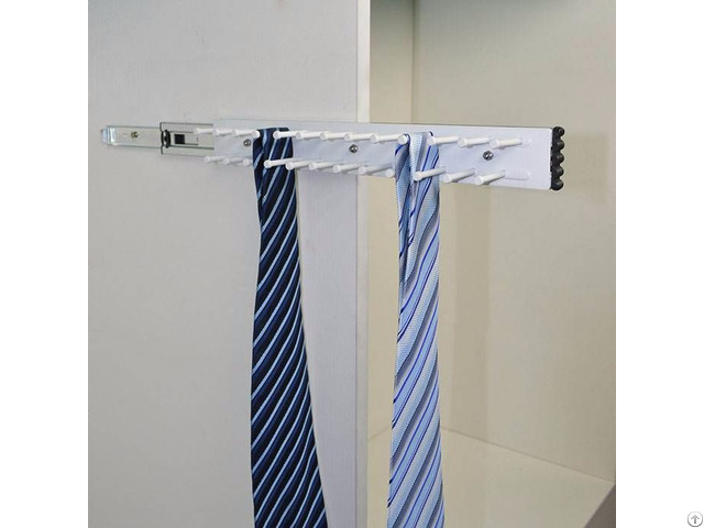 Side Mount Tie Rack