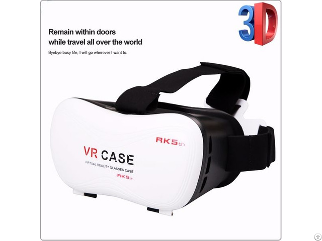 For 3.5-6 Inch Mobile Phone Full Hd Lens Distance Adjustable 3d Vr Headset Vr Box 2.0