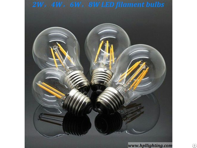 2w Led Filament Bulbs