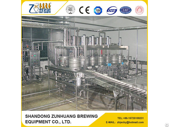 Double Head Beer Bucket Filling Machine