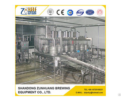 Double Head Beer Bucket Filling Machine