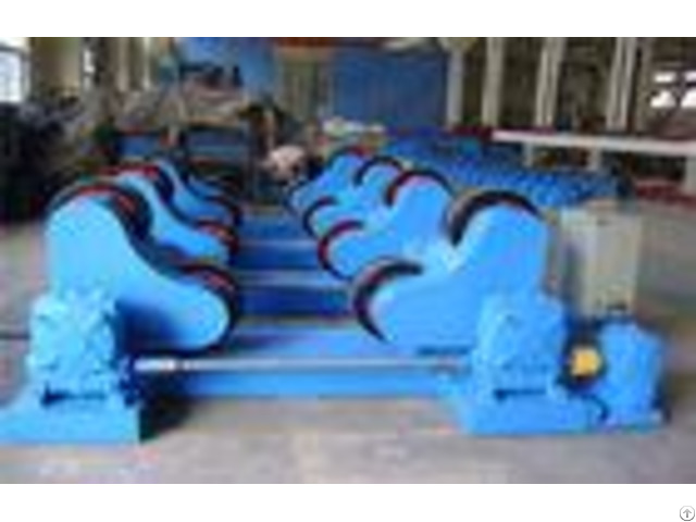 5t Self Centering Tank Rotators With Servo Drive Rubber Roller