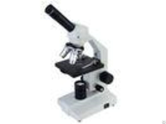 Monocular Head High School Microscope Concave Plane Mirror Illumination