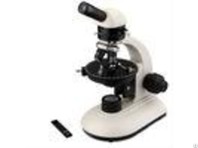 Monocular Head Polarizing Microscope Moved Bertrand Lens Pol Round Stage