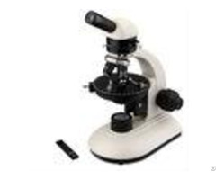 Monocular Head Polarizing Microscope Moved Bertrand Lens Pol Round Stage