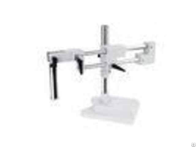 Professional Universal Stereo Microscope Stand Double Two Poles Rohs Certified