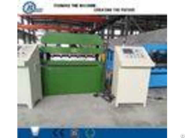 Steel Trapezoidal Profile Metal Roofing Roll Forming Machine With 3 Stands Rollers