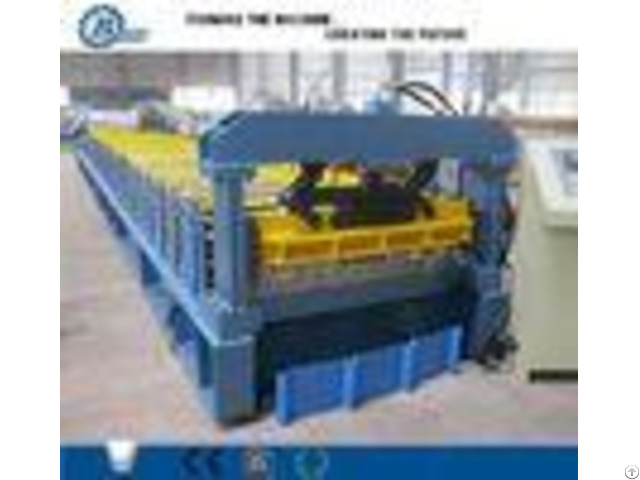 High Frequency Colored Metal Roll Forming Machine For Roof Use