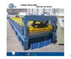 High Frequency Colored Metal Roll Forming Machine For Roof Use