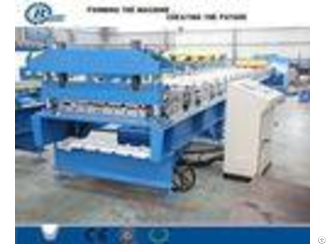 Plc Control Commercial Rolling Form Machine For Metal Roofing Panel