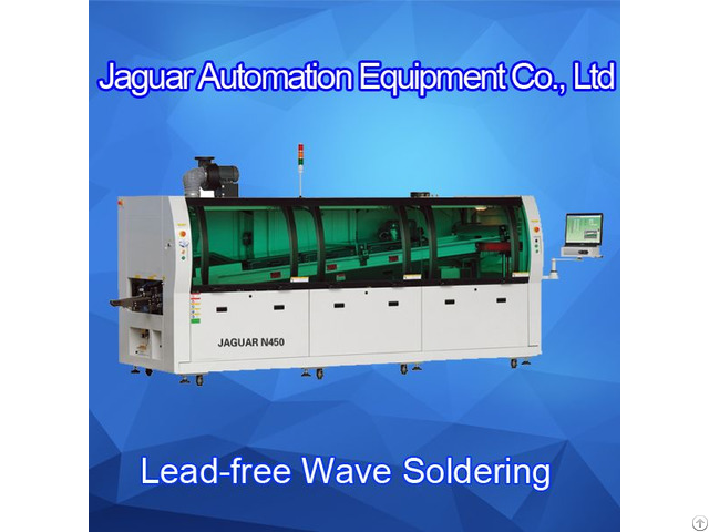 Top Quality 3 Zones Dual Wave Soldering Machine For Pcb Assembly Line