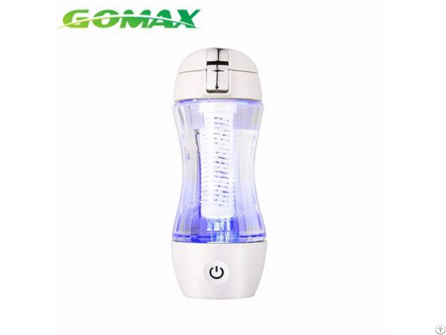 Active Hydrogen Rich Sports Transparent Water Bottle Generator