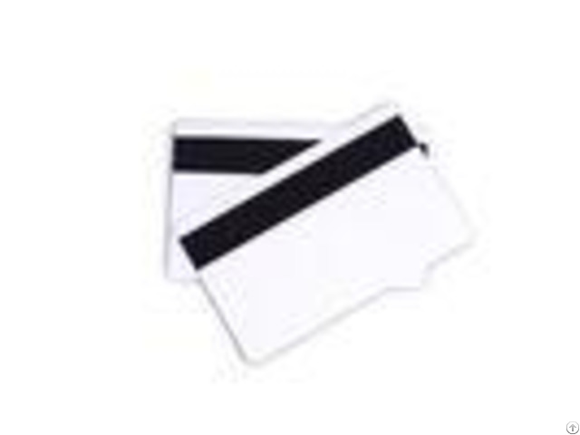 Cr80 Pvc Pfid Blank Magstripe Cards High Strength With Magnetic Stripe