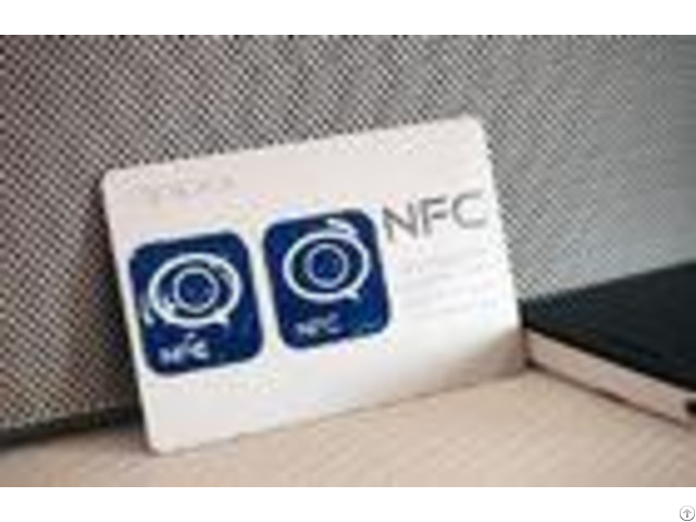 Quick Pass Plastic Nfc Rfid Card White Color With Silkscreen Printing