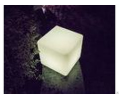 Multi Color Charging Light Up Cube Seat White Forested Shell 4 Flash Modes